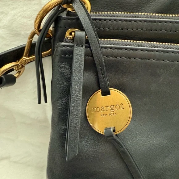 Margot NY 10x9 Black Crossbody Bag - Picture 3 of 11